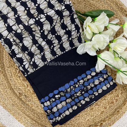 Pure Soft Mul Mul Cotton Sarees - Hand Block Prints - VVMMC007