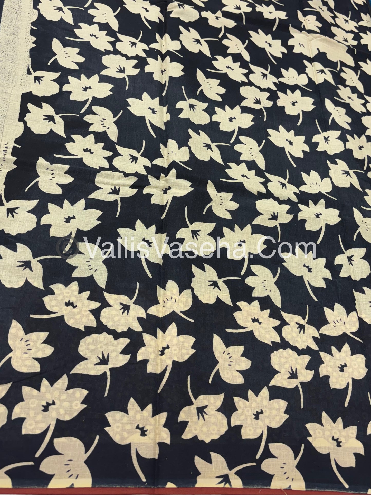 Pure Soft Mul Mul Cotton Sarees - VVMMC005