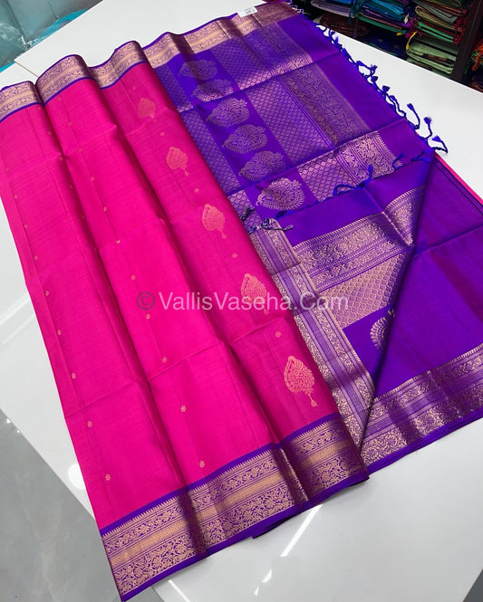 Pure Soft Silk Saree - Kanchi Border - VVPSS015