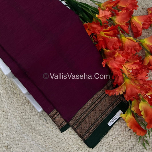 Dhaka Cotton Saree - VVDCS002
