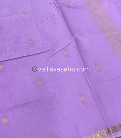 Nayanthara Inspired Saree |Semi Maheshwari Silk Cotton Saree - VVMSC002