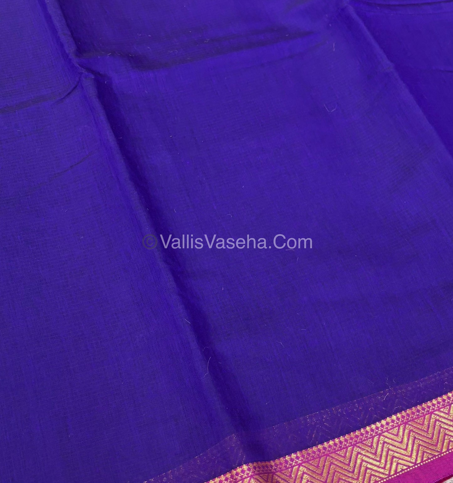 Fancy Mixed Cotton - Violet With Pink Shade - VVFMC005