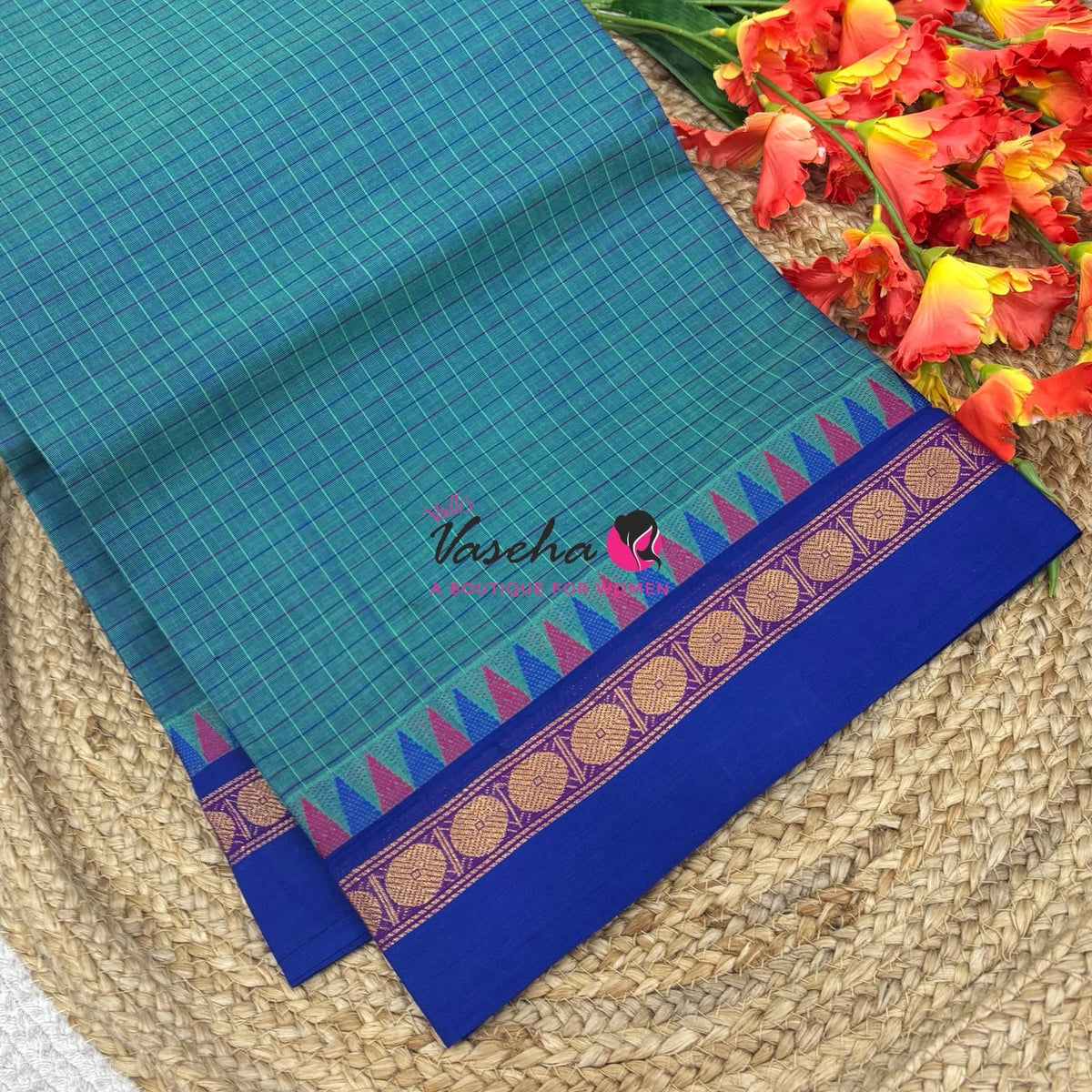 Chettinadu Cotton Saree - VVCCS003