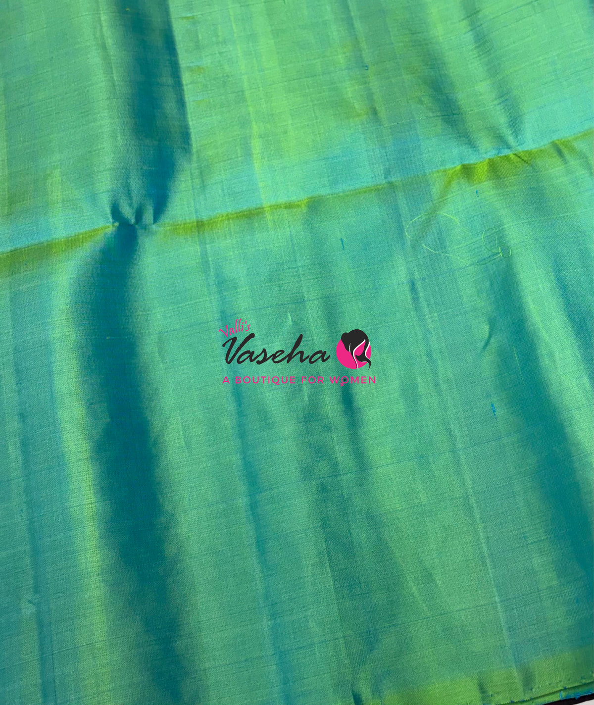 Pure Soft Silk Saree  - Brown With Dual Tone Green Combo - VVPSS139