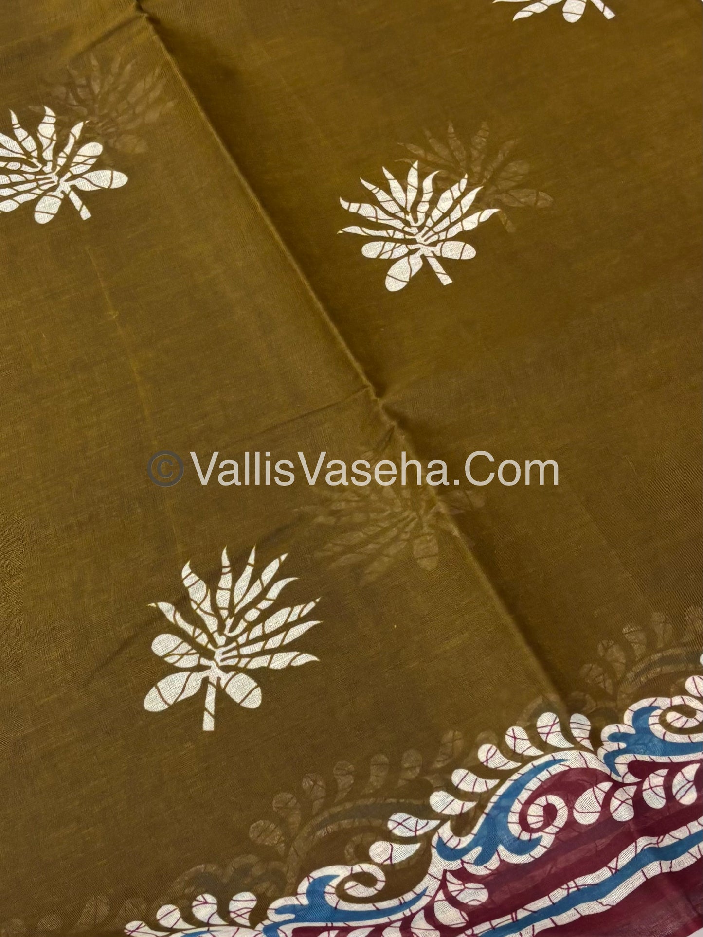 Pure Cotton Voile Saree | VVPVC001