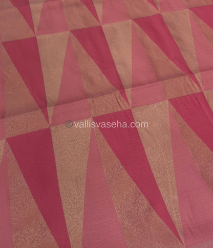 Semi Soft Silk - Pink Multi colors - VVSSS001