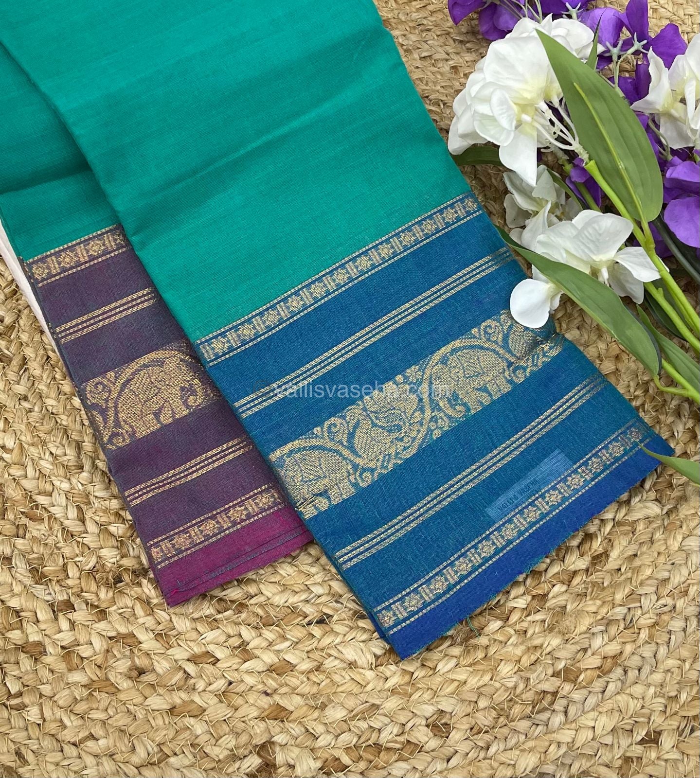 Kanchi Cotton Saree - VVKCS006