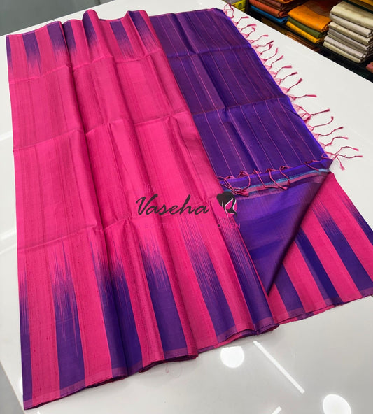 Pure Soft Silk Saree /Jute Duppion Silk - VVPJS001