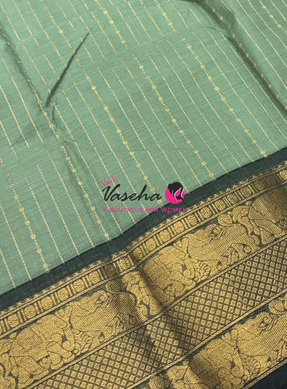 Kanchi Cotton Saree - VVKCS022