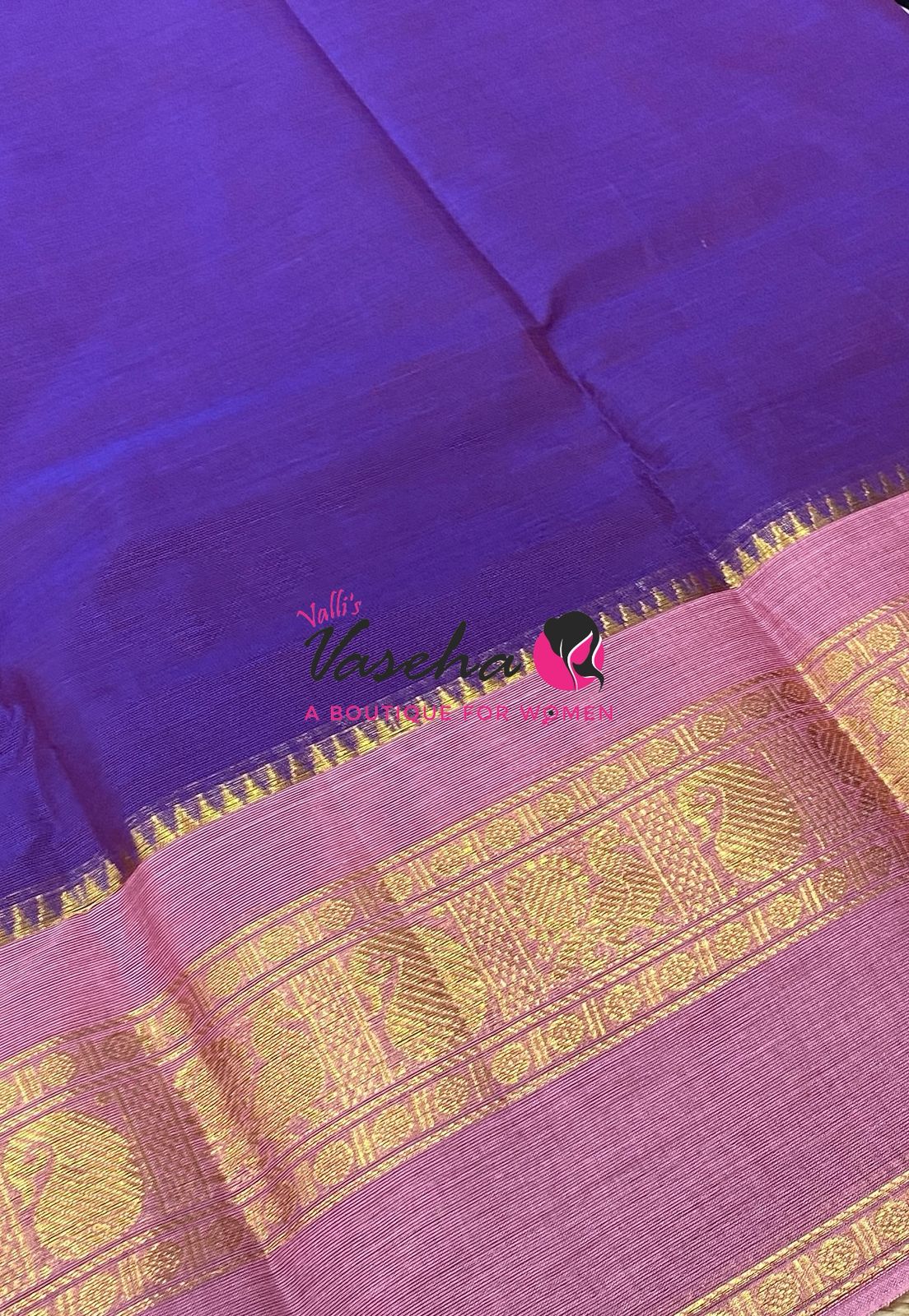 Kanchi Cotton Saree - VVKCS032