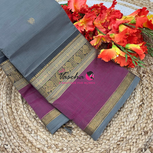 Kanchi Cotton Saree - VVKCS025