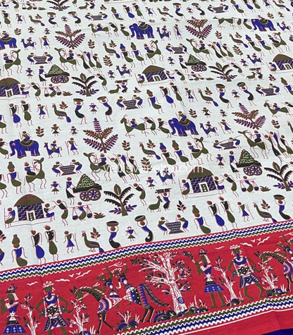 Budget Friendly Sarees |Khadi Cotton Sarees - VVKCS009