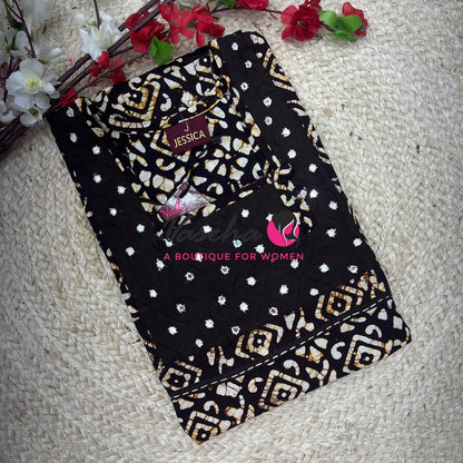 Free Size - Nighties - Batick Print - VVJN001