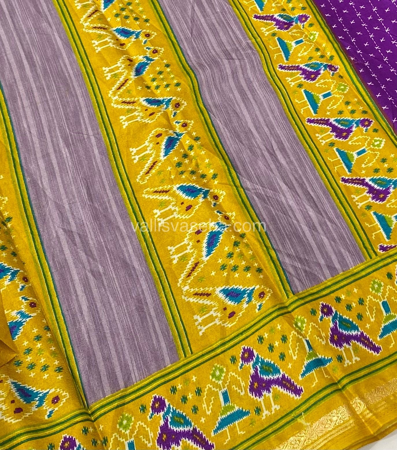 Budget Friendly Sarees - Casual Wear Sarees - Crackle Silk - VVCS001