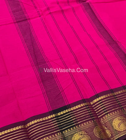 Kanchi Cotton Saree - VVKCS015