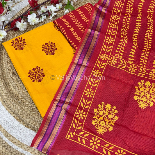 15% less  - Offer Unstitched Material - Pure Cotton Material - VVDUM004