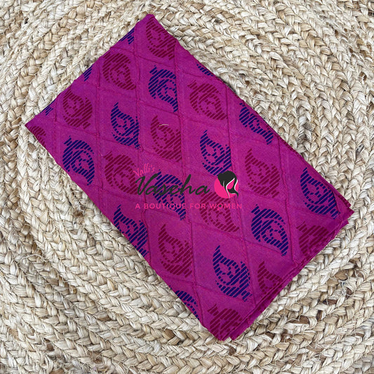 Blouse Bit - Pure Cotton - print Diamond- 1 mtr - VVBB001