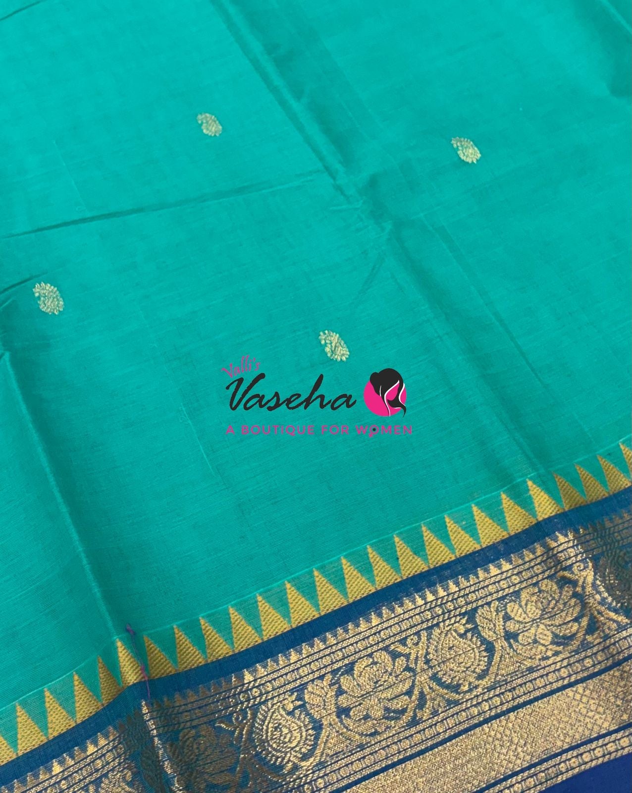 Kanchi Cotton Saree - VVKCS026