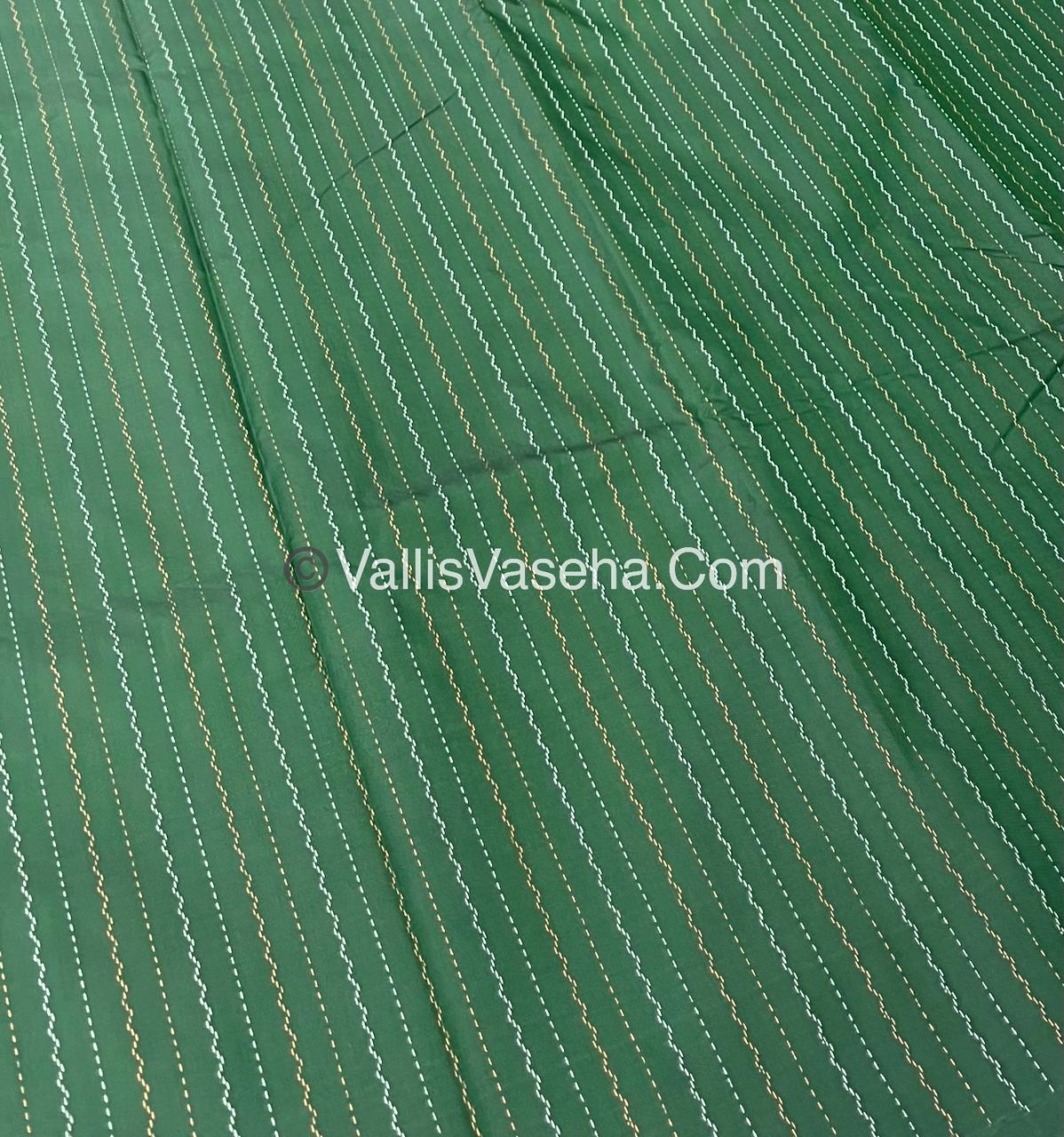 Semi Silk Saree - Aarani Pattu Style - VVSSS005