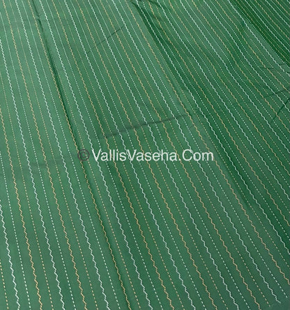 Semi Silk Saree - Aarani Pattu Style - VVSSS005