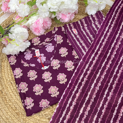 Ready Made - Salwar, Kameez & Duppatta(3pc) - Printed - VVRBS002