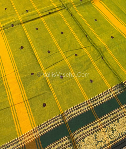 Kanchi Cotton Saree - VVKCS012