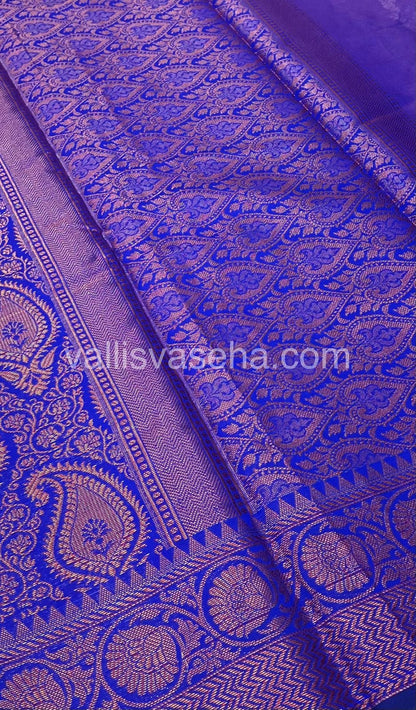 Banarasi - Copper Zari Saree - VVCZ001