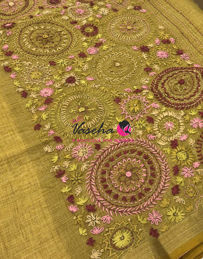 French Knot - Tissue Saree  - VVLFN019