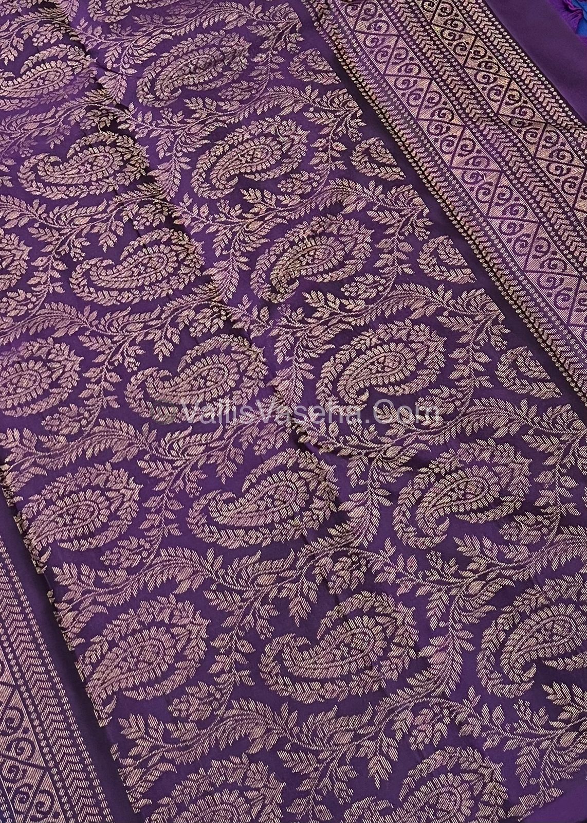 Half Mix - Pure Soft Silk Saree - VVPSS030
