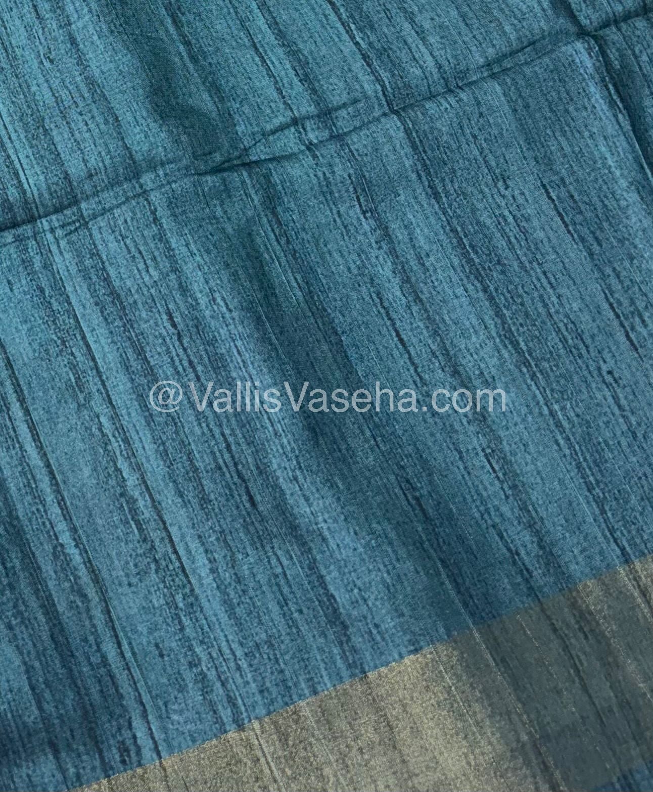 Art Silk / Semi Gicha Tussar Saree  - VVSGT003