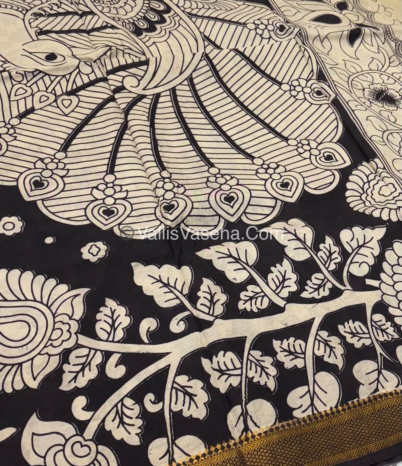 Chennur Silk | Kalamkari Prints | VVCKS006
