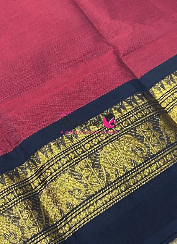 Kanchi Cotton Saree - VVKCS032