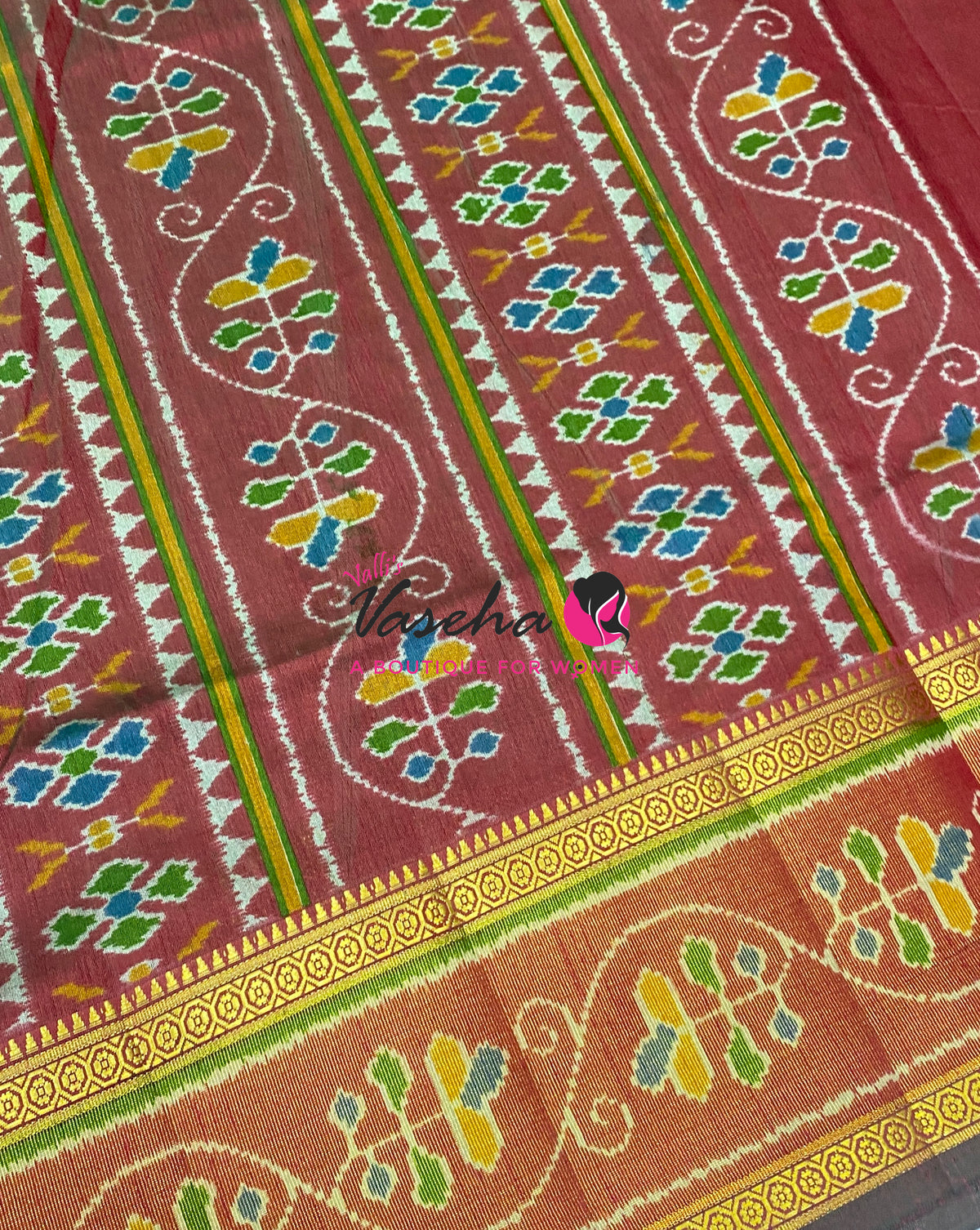 Semi Patola | Printed Silk Saree - Combo - VVSPS002