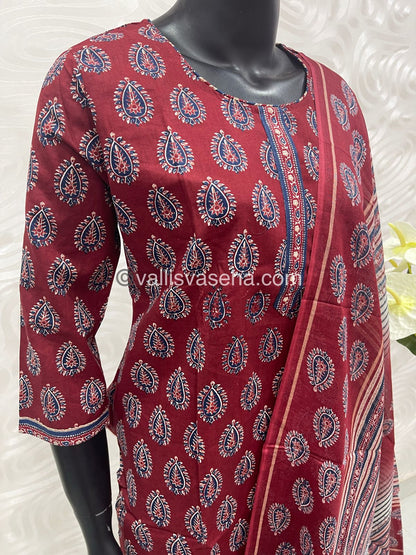 Ready Made - Salwar, Kameez & Duppatta(3pc) -Printed |VV109031| VV109032|