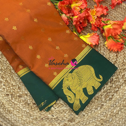 Semi Kanchi Silk - VVSKS013