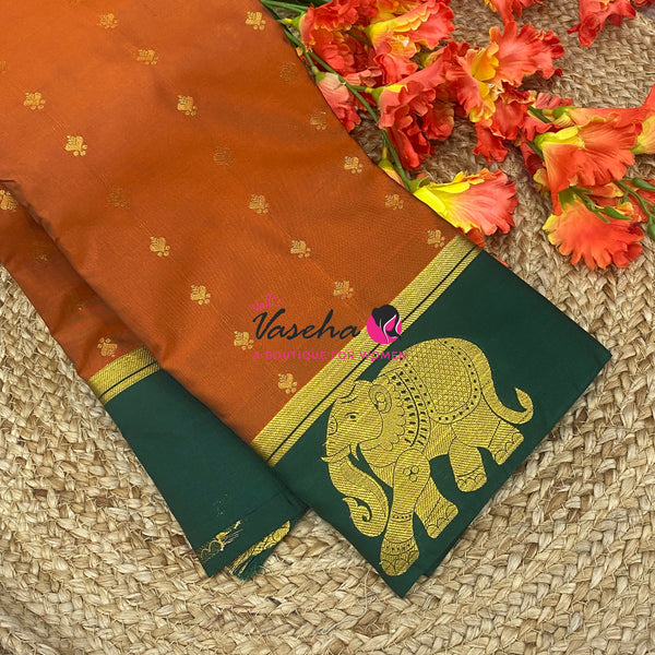 Semi Kanchi Silk - VVSKS013