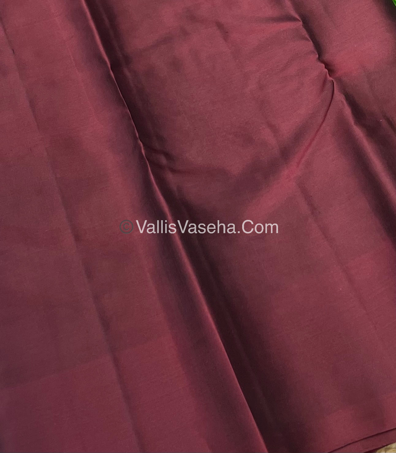 Half Mix - Pure Soft Silk Saree - VVPSS030