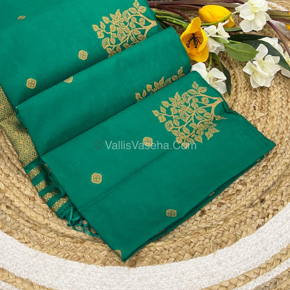 Mulberry Semi Silk - Green Shade - VVMSS002