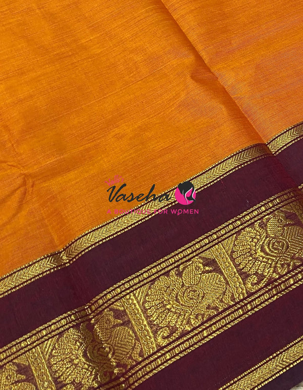 Kanchi Cotton Saree - VVKCS032