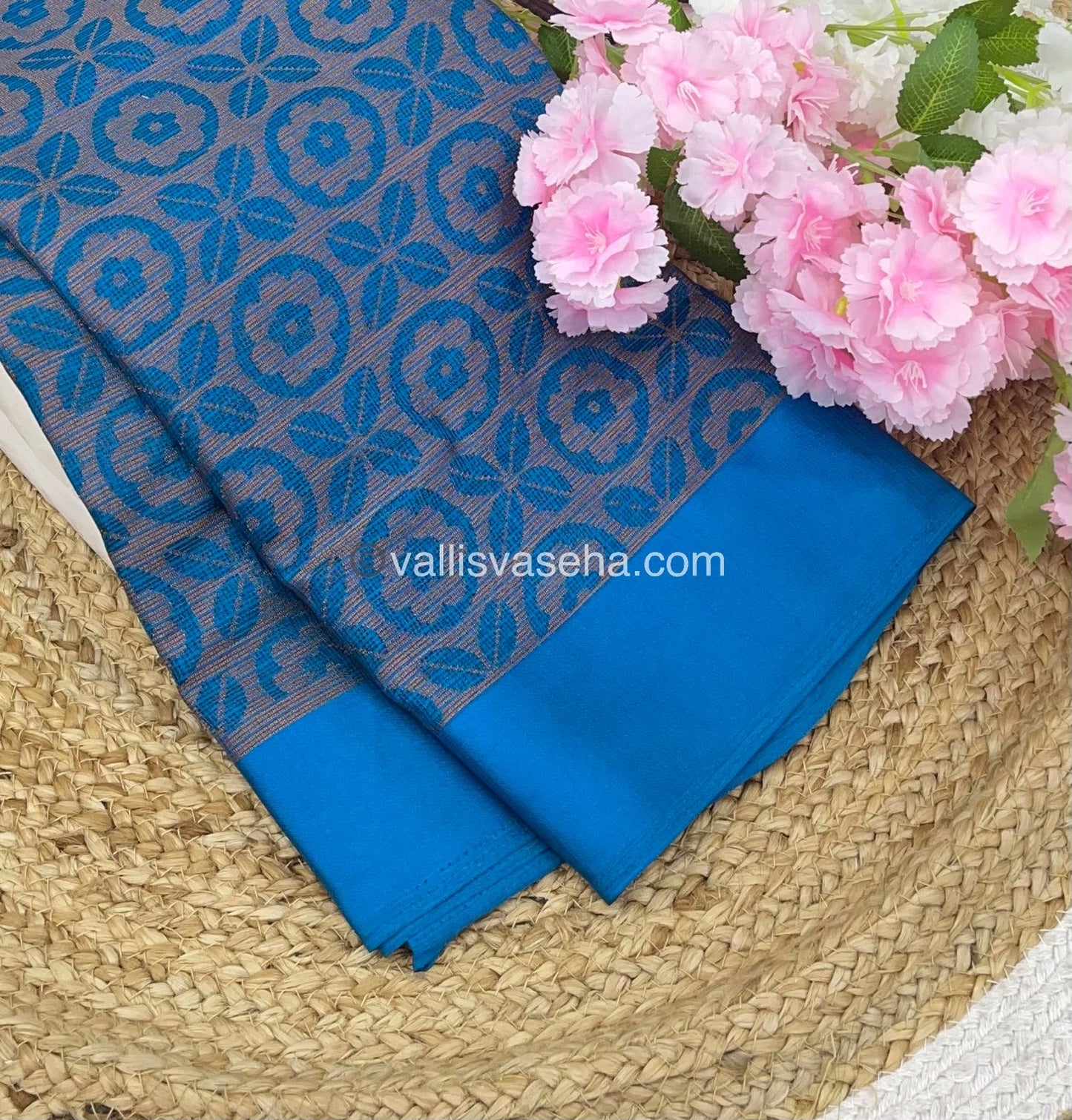 Mixed Cotton Brasso Saree - VVBS001