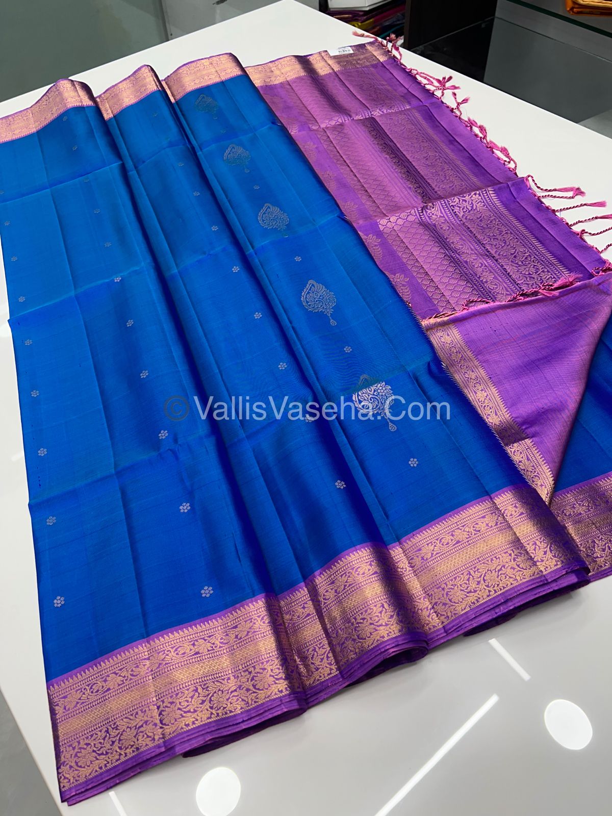 Pure Soft Silk Saree - Kanchi Border - VVPSS015