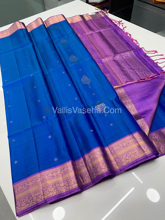 Pure Soft Silk Saree - Kanchi Border - VVPSS015