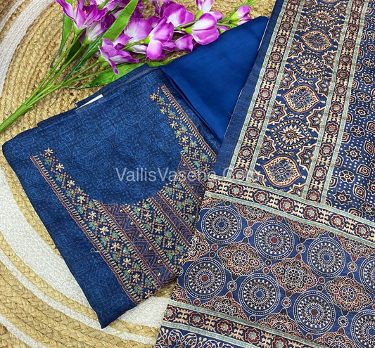 Tussar Silk Salwar Material  | VVUSM009