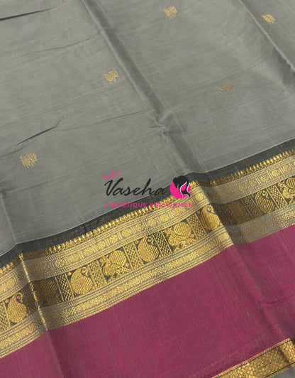 Kanchi Cotton Saree - VVKCS025