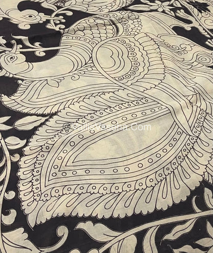 Pure Kalamkari Cotton Saree - VVPKC001