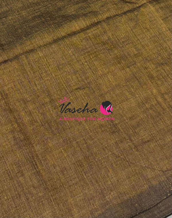 Budget Friendly Sarees - Casual Wear Sarees - Khadi Cotton Sarees - VVKCS028