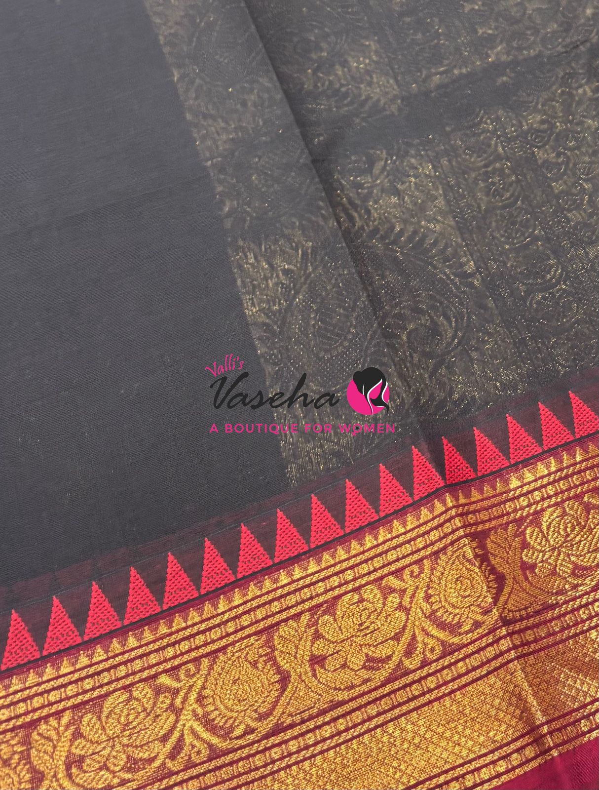 Kanchi Cotton Saree - VVKCS026