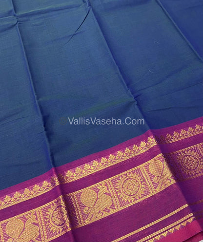Kanchi Cotton Saree - VVKCS007