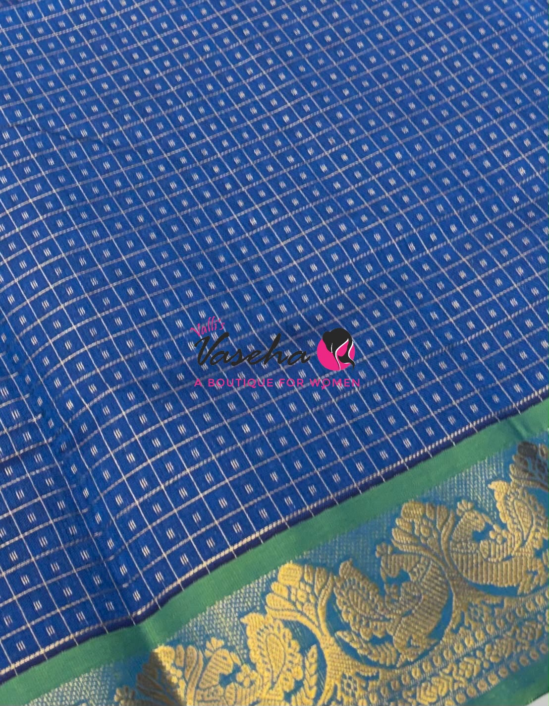 Semi Silk Cotton Saree | Lakshadeepam |VVSSC009