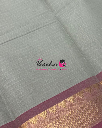 Kanchi Cotton Saree - VVKCS027